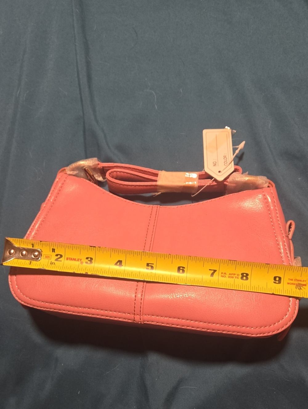 Pink Shoulder Bag - Unbranded Stylish Leatherette Purse